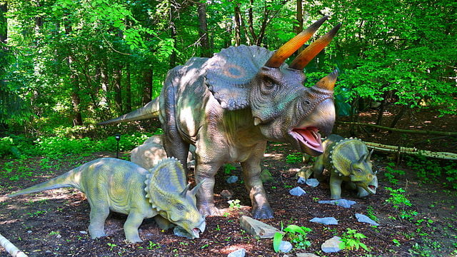 Triceratops DinoPark Vyskov