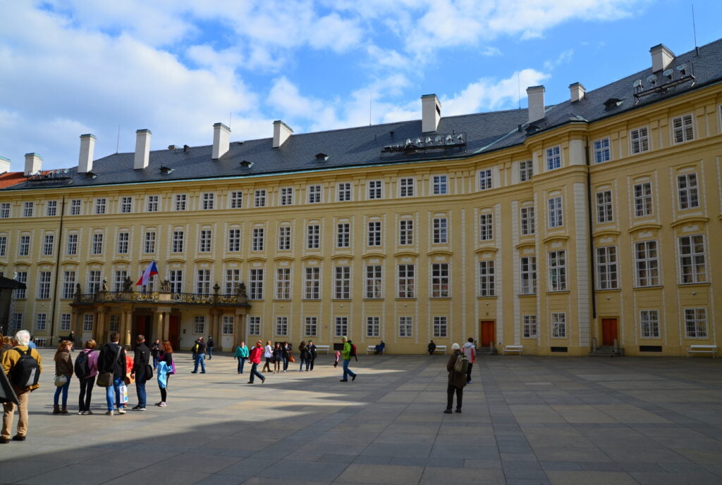 Pražský hrad třetí nádvoří