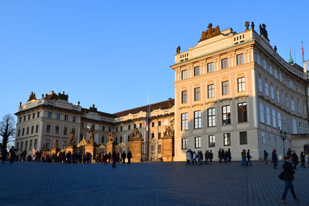 Pražský hrad - první nádvoří
