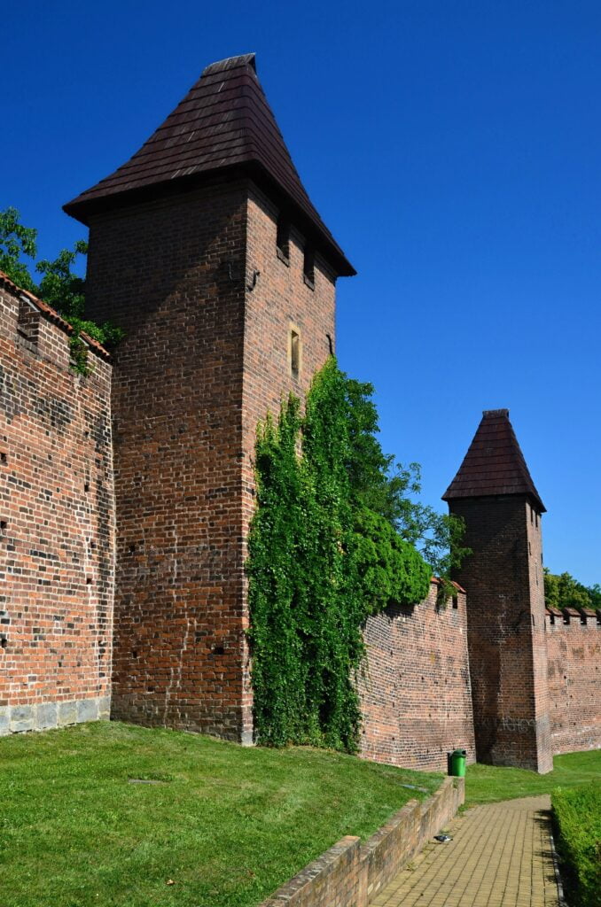 Město Nymburk hradby