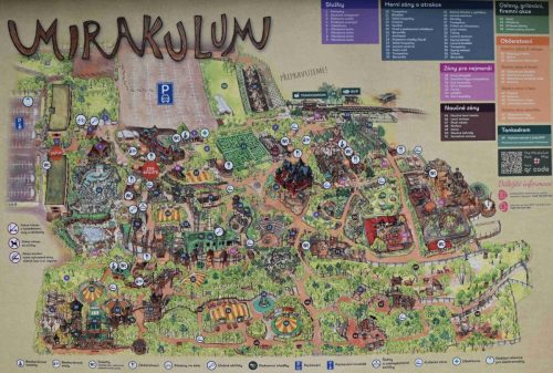 Mirakulum Milovice mapa
